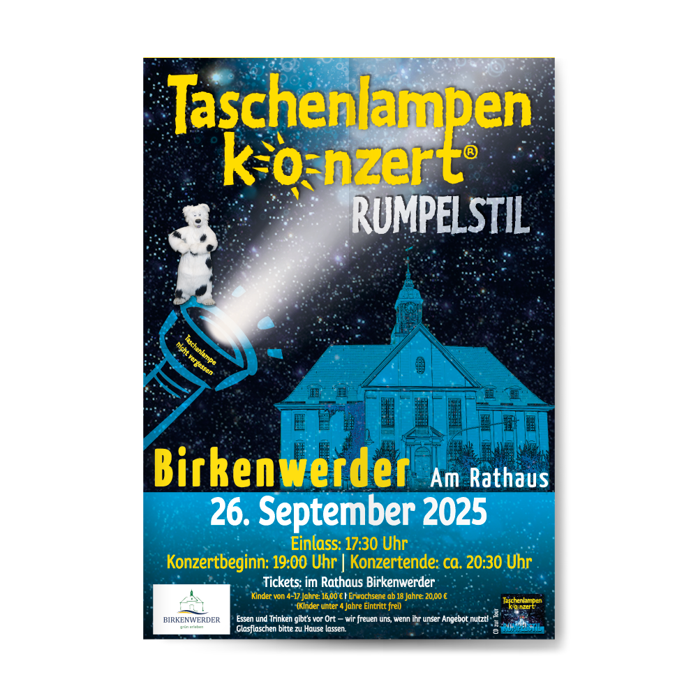 Beispiel Plakatdruck